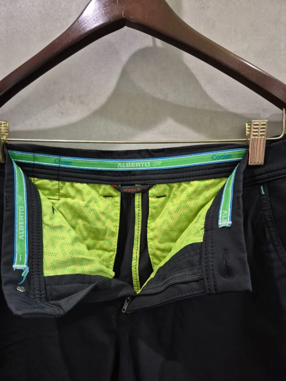 Alberto Golf Shorts Black EU 48 Men's Like New